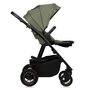 Carucior 4 in 1, Lionelo, Amber Plus, Cu scoica auto Roz testata ADAC +Baza Isofix, Reversibil, Maner ajustabil, Cu accesorii, Cu ventilatie panoramica 3D, Pana la 22 kg, EN1888-1, EN1888-2, EN1466, ECE R129, Verde - 12