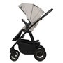 Carucior 4 in 1, Lionelo, Amber Plus, Cu scoica auto Verde testata ADAC + Baza Isofix, Reversibil, Maner ajustabil, Cu accesorii, Cu ventilatie panoramica 3D, Pana la 22 kg, EN1888-1, EN1888-2, EN1466, ECE R129, Bej - 12