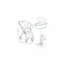 Carucior 4 in 1, Lionelo, Bianka, Transformabil, Cu landou si salteluta moale, Cu scoica auto testata ADAC, Baza isofix pentru scoica, Cu multiple accesorii, Sustine 22 kg, 0 luni+, EN1466:2014+AC:2015, EN1888, Bej - 12