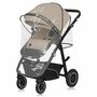 Carucior 4 in 1, Lionelo, Bianka, Transformabil, Cu landou si salteluta moale, Cu scoica auto testata ADAC, Baza isofix pentru scoica, Cu multiple accesorii, Sustine 22 kg, 0 luni+, EN1466:2014+AC:2015, EN1888, Bej - 22