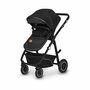 Carucior 4 in 1, Lionelo, Bianka, Transformabil, Cu landou si salteluta moale, Cu scoica auto testata ADAC, Baza isofix pentru scoica, Cu multiple accesorii, Sustine 22 kg, 0 luni+, EN1466:2014+AC:2015, EN1888, Negru - 5