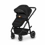 Carucior 4 in 1, Lionelo, Bianka, Transformabil, Cu landou si salteluta moale, Cu scoica auto testata ADAC, Baza isofix pentru scoica, Cu multiple accesorii, Sustine 22 kg, 0 luni+, EN1466:2014+AC:2015, EN1888, Negru - 6