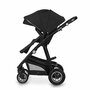 Carucior 4 in 1, Lionelo, Bianka, Transformabil, Cu landou si salteluta moale, Cu scoica auto testata ADAC, Baza isofix pentru scoica, Cu multiple accesorii, Sustine 22 kg, 0 luni+, EN1466:2014+AC:2015, EN1888, Negru - 11
