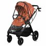 Carucior 4 in 1, Lionelo, Layla, Pana la 22 kg, Cu landou intarit si salteluta din spuma AirDots, Cu scoica auto testata ADAC, Baza isofix pentru scoica, Reversibil, Cu ventilatie 3D, Cu accesorii, EN1888-1, EN1888-2, EN1466, Maro - 12