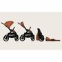 Carucior 4 in 1, Lionelo, Layla, Pana la 22 kg, Cu landou intarit si salteluta din spuma AirDots, Cu scoica auto testata ADAC, Baza isofix pentru scoica, Reversibil, Cu ventilatie 3D, Cu accesorii, EN1888-1, EN1888-2, EN1466, Maro - 14