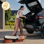 Carucior 4 in 1, Lionelo, Layla, Pana la 22 kg, Cu landou intarit si salteluta din spuma AirDots, Cu scoica auto testata ADAC, Baza isofix pentru scoica, Reversibil, Cu ventilatie 3D, Cu accesorii, EN1888-1, EN1888-2, EN1466, Maro - 18