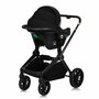 Carucior 4 in 1, Lionelo, Mika Plus, Cu landou intarit si salteluta moale, Cu scoica auto testata ADAC, Baza isofix pentru scoica, Reversibil, Sistem de ventilatie 3D, Cu accesorii, Pana la 22 kg, EN1888-1 EN1888-2 EN1466 ECE R129, Maro - 12