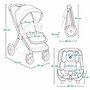 Carucior 4 in 1, Lionelo, Mika Plus, Cu landou intarit si salteluta moale, Cu scoica auto testata ADAC, Baza isofix pentru scoica, Reversibil, Sistem de ventilatie 3D, Cu accesorii, Pana la 22 kg, EN1888-1 EN1888-2 EN1466 ECE R129, Maro - 33