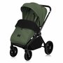 Carucior 4 in 1, Lionelo, Mika Plus, Cu landou intarit si salteluta moale, Cu scoica auto testata ADAC,  Baza isofix pentru scoica, Reversibil, Sistem de ventilatie 3D, Cu accesorii, Pana la 22 kg, EN1888-1 EN1888-2 EN1466 ECE R129, Verde - 4