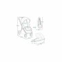 Carucior 4 in 1, Lionelo, Mika Plus, Cu landou intarit si salteluta moale, Cu scoica auto testata ADAC,  Baza isofix pentru scoica, Reversibil, Sistem de ventilatie 3D, Cu accesorii, Pana la 22 kg, EN1888-1 EN1888-2 EN1466 ECE R129, Verde - 21
