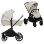 Carucior 4 in 1, Lionelo, Mika Plus, Cu scoica auto Moxie Bej cu baza rotativa 360, Reversibil, Cu sistem de ventilatie 3D, Cu accesorii, Pana la 22 kg, EN1888-1 EN1888-2 EN1466 ECE R129, Bej - 5