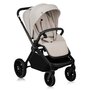 Carucior 4 in 1, Lionelo, Mika Plus, Cu scoica auto Moxie Bej cu baza rotativa 360, Reversibil, Cu sistem de ventilatie 3D, Cu accesorii, Pana la 22 kg, EN1888-1 EN1888-2 EN1466 ECE R129, Bej - 43