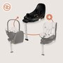 Carucior 4 in 1, Lionelo, Mika Plus, Cu scoica auto Moxie Bej cu baza rotativa 360, Reversibil, Cu sistem de ventilatie 3D, Cu accesorii, Pana la 22 kg, EN1888-1 EN1888-2 EN1466 ECE R129, Bej - 42