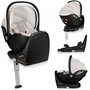 Carucior 4 in 1, Lionelo, Mika Plus, Cu scoica auto Moxie Bej cu baza rotativa 360, Reversibil, Cu sistem de ventilatie 3D, Cu accesorii, Pana la 22 kg, EN1888-1 EN1888-2 EN1466 ECE R129, Bej - 4