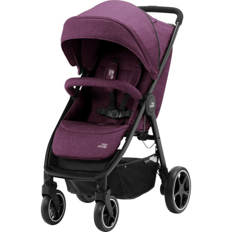 Britax-Romer - Carucior 0+ B-Agile 4 M Cherry wine, Violet