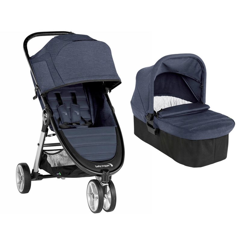 Baby jogger - carucior city mini 2, sistem 2 in 1, carbon