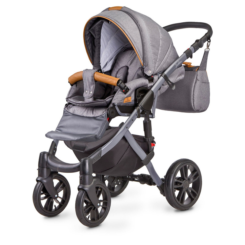 Carucior camini frontera 2 in 1 grafit