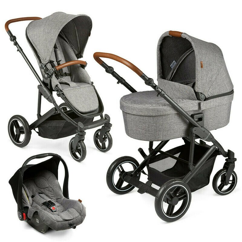 Abc-design - carucior 3 in 1 catania 4 woven graphite - circle