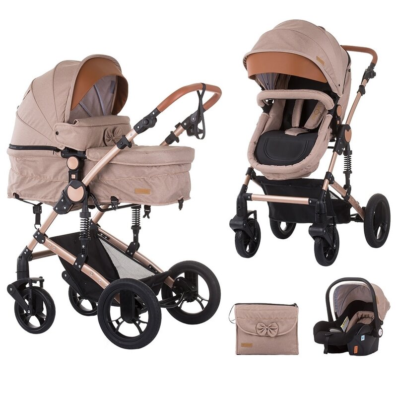 Chipolino - Carucior Camea 3 in 1 humus