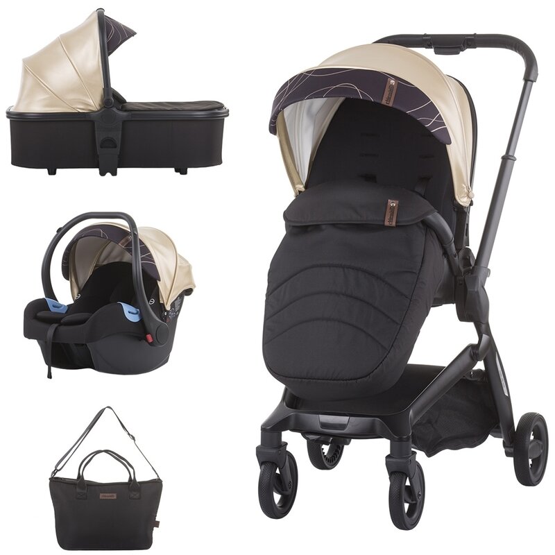 Chipolino - carucior 3 in 1 emotion gold