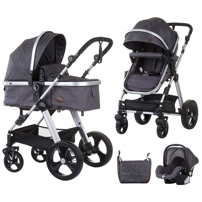 Chipolino - carucior havana 3 in 1 anthracite