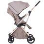 Chipolino - Carucior 3 in 1 Piruet Cu sezut rotativ Latte, Bej - 13