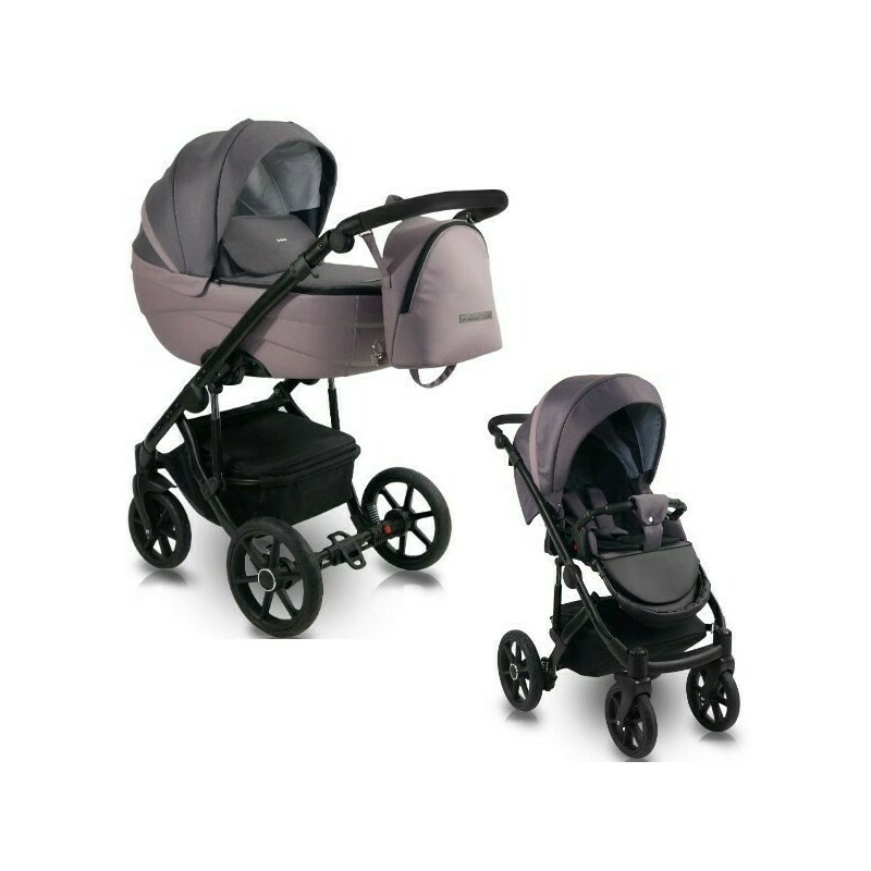Bexa - carucior 2 in 1 ideal reversibil, 0-36 luni soft, violet