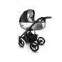 Bexa - Carucior copii 3 in 1, reversibil, complet accesorizat, 0-36 luni,  Air Silver Black - 7
