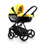 Bexa - Carucior copii 3 in 1, reversibil, complet accesorizat, 0-36 luni,  Glamour Yellow - 2
