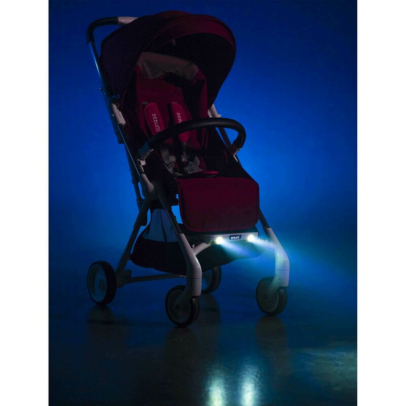 Bebumi - carucior cu lumini de noapte spotlight (red wine)