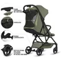Carucior cu pliere automata Coccolle Sierra Sage green - 4