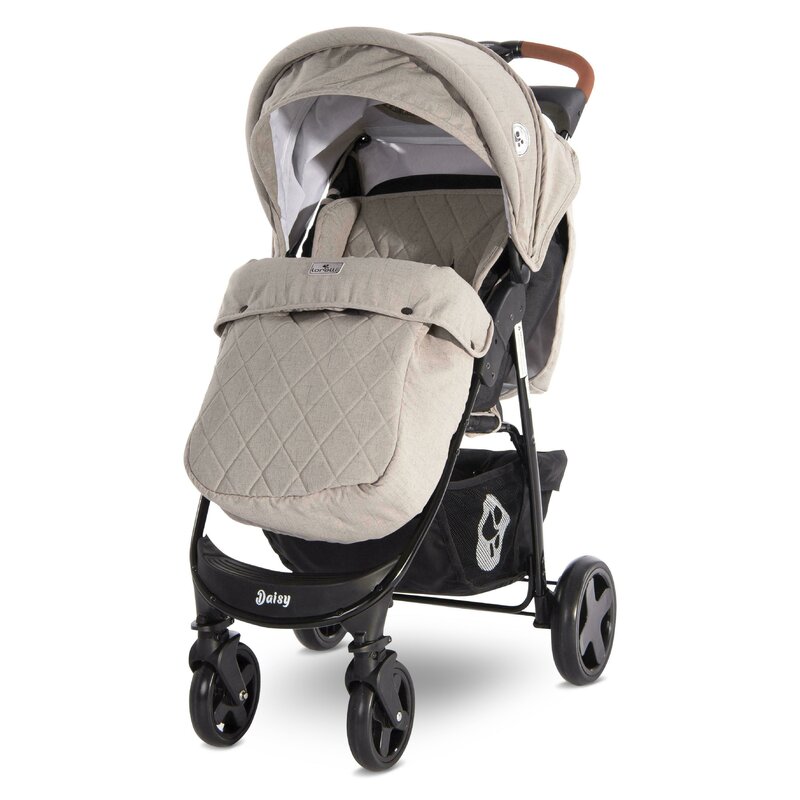 Carucior Sport Lorelli Martina 11 Lorelli - Carucior sport Daisy Cu acoperitoare pentru picioare String, Bej