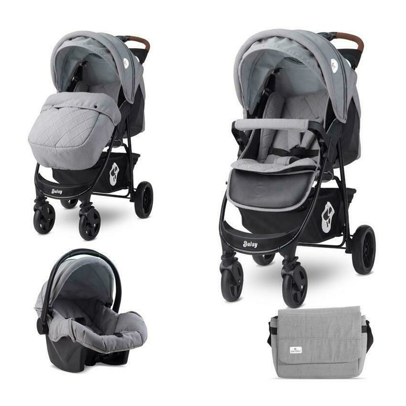 Lorelli - carucior 2 in 1 daisy, gri