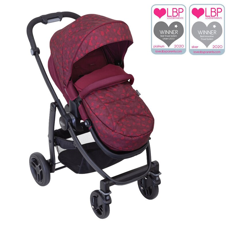 Graco - carucior sport evo leopard, rosu