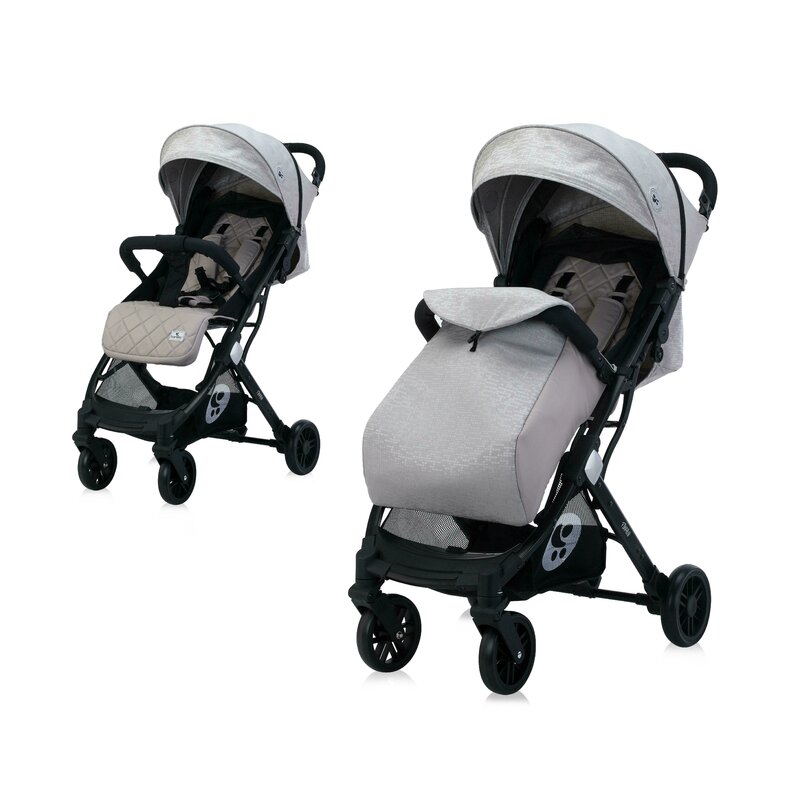 Lorelli - carucior 0+ fiorano , string, gri/negru
