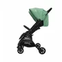 Carucior gemeni, Asalvo, Henry, Pliabil, Pana la 15 kg fiecare, Cu cadru din otel, Capotina reglabila in 3 pozitii, Cu bara de protectie, Suport de picioare reglabil, Cu 2 cosuri depozitare, 0 luni+, Green, Resigilat - 3