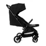 Carucior gemeni pliabil Twinside, Jane, Pliere rapida cu o mana, De la nastere pana la 22 Kg, Cu huse pentru ploaie, Spatare independente, Cu suspensii, Conform cu EN 1888-2:2018+A1:2023, Coal - 6
