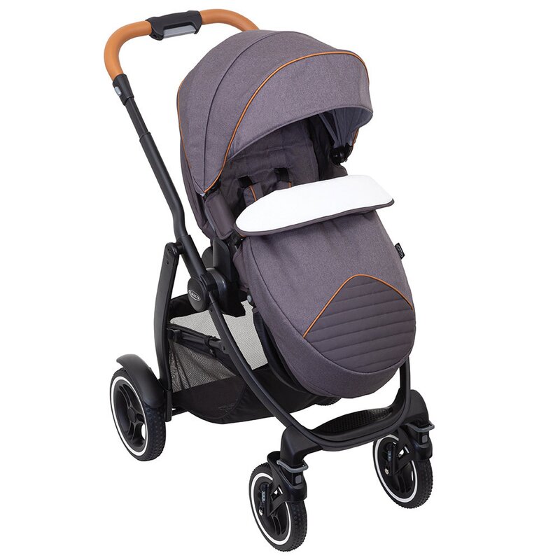 Graco - carucior 0+ evo xt iron, reversibil, gri
