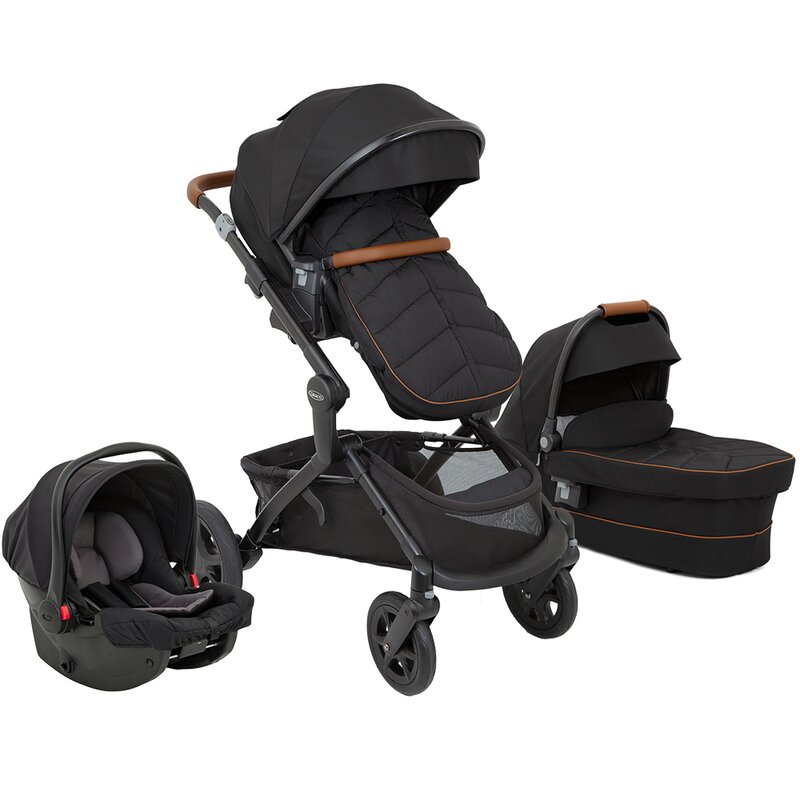 Graco - carucior 3 in 1 near2me elite, negru