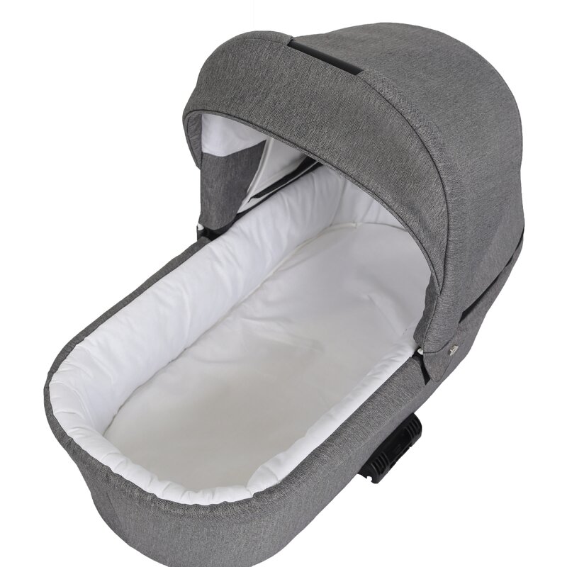Kunert - carucior molto 3 in 1 negru cadru negru