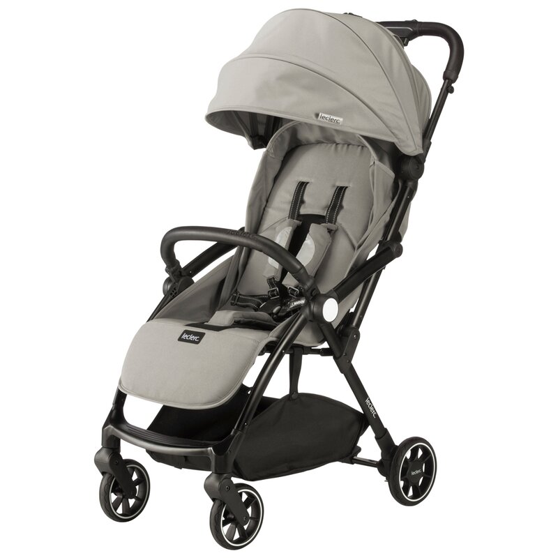 Leclerc - carucior sport magic fold plus, gri