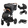 Carucior modular 2in1 Coccolle Nessia Diamond black - 1