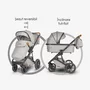Carucior modular 2in1 Coccolle Nessia Diamond black - 26