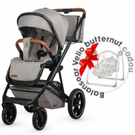 Carucior modular 2in1 Coccolle Nessia Lunar rock+Balansoar bebelusi C Velio Butternut