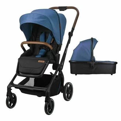 Carucior modular 2in1 Coccolle Saliara Navy, Resigilat