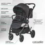Carucior modular 2in1 Coccolle Serry Jet black - 3