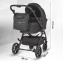 Carucior modular 2in1 Coccolle Serry Jet black - 7