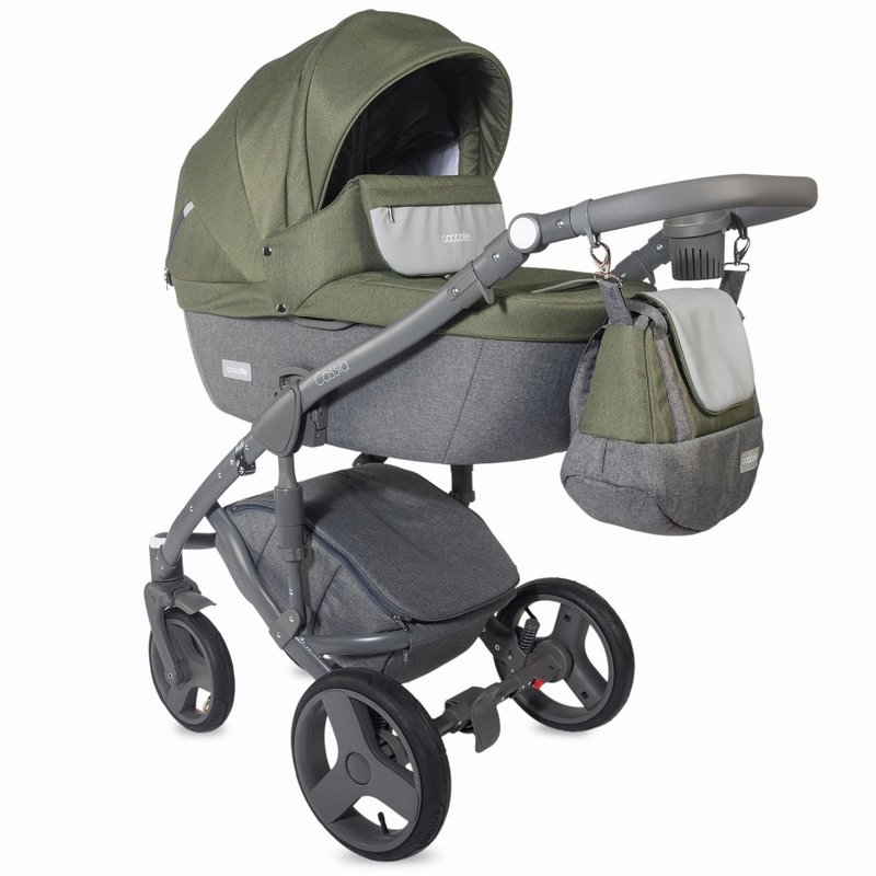 Coccolle - carucior modular 3in1 cassia khaki