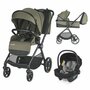 Carucior modular 3in1 Coccolle Lissia Moss Green+Scoica auto iSize Coccolle Knox Greystone - 1