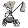 Carucior modular 4in1 Coccolle Lissia Butternut Beige cu Scoica auto iSize Coccolle Knox Black si Baza isofix iSize Coccolle Knox - 4